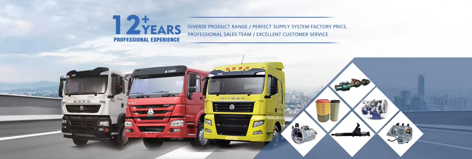 Pièces de camion Howo