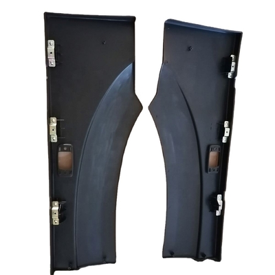 WG1642230107 Partie arrière avant à gauche de l'aileron Assy Noir Sinotruk Pièces de rechange de camion pour Howo