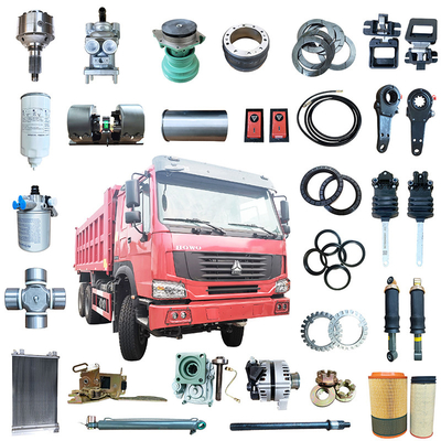 HAOJUN Sinotruck Howo 371 375 Pièces détachées pour camions à décharges pour l'année 2005-