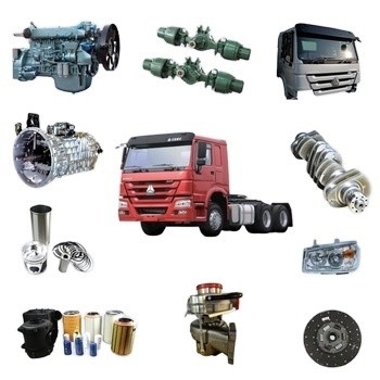 Camions lourds à 10 roues SINOTRUK HOWO Pièces détachées de camions HOWO 371 375 Pièces détachées de camions à ordures