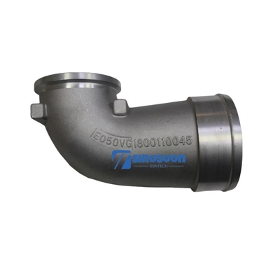 Numéro de pièce VG1800110045 Supercharger Link Elbow for Howo Parts WD615 Moteur Sinotruk