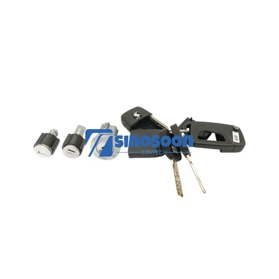Modèle de camion Shacman X3000 Porte gauche à manche de verrouillage cylindre DZ14251340052 pour les pièces de la carrosserie
