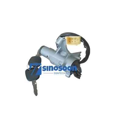 Modèle de camion Shacman X3000 Porte gauche à manche de verrouillage cylindre DZ14251340052 pour les pièces de la carrosserie