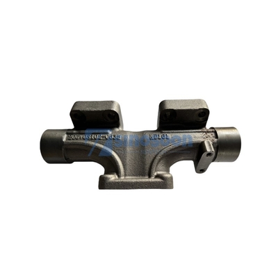Assemblage de manifold d'échappement moyen 200V08102-0634 pour les pièces de moteur de camion Howo T7H Shacman