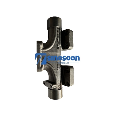 Assemblage de manifold d'échappement moyen 200V08102-0634 pour les pièces de moteur de camion Howo T7H Shacman