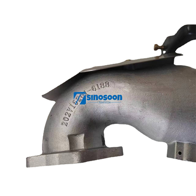 Fer Moulé Howo Sitrak C7H Moteur fourni Sinotruk Base Jinan Assemblage de tuyaux d'échappement Partie EVB