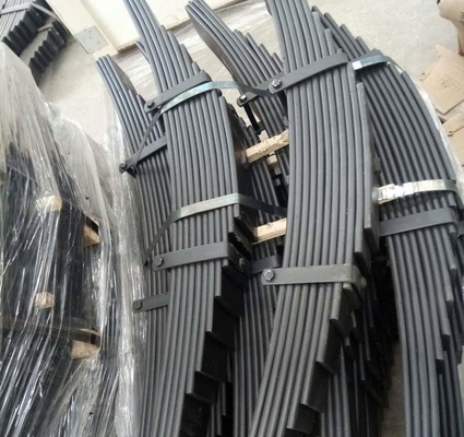 Pièces détachées de la remorque 90 mm Largeur de la feuille de ressort Pièces détachées de la suspension de la semi-remorque