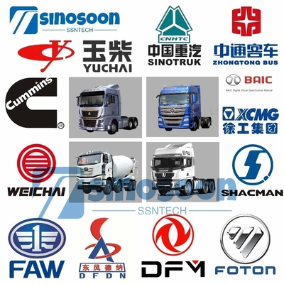 Moteur Weichai Sinotruk HOWO A7 Shacman Foton FAW Dongfeng Bus Trailer Tracteur Dump Tipper Truck Pièces détachées Pièces détachées semi-camion