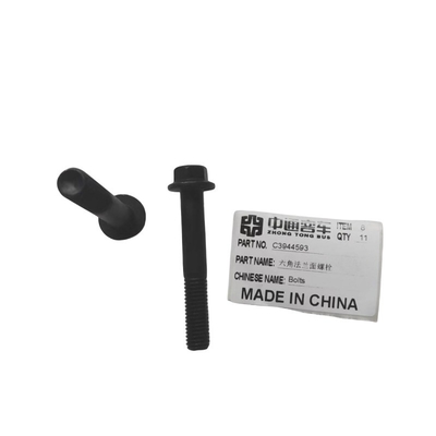 3944593 Boulons de brides hexagonales noirs pour les autobus Zhongtong/Yutong/Kinglong Parties originales