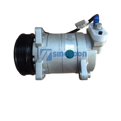 Compresseur de climatisation Shacman F3000 X3000 WP12 DZ13241824112 24V pièces détachées originales
