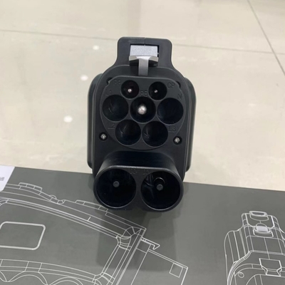 Adaptateur portable CCS 2 à GBT 1000V DC 200A Charge rapide pour le connecteur de chargeur de voiture électrique