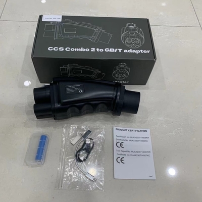 Adaptateur portable CCS 2 à GBT 1000V DC 200A Charge rapide pour le connecteur de chargeur de voiture électrique