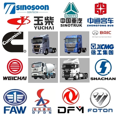 Pièces détachées de châssis de couleur originale pour camions légers
