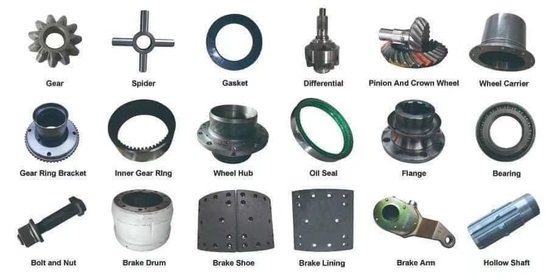 N° OE SZ916000701 AUMARK Assemblage de couvercle d'embrayage 430Mm Pour les pièces détachées de camions chinois Shacman