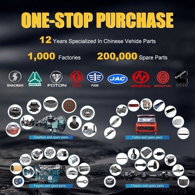 2023 SINOTRUK CNHTC Assemblage de chaussures de freinage pour voiture AZ9231342072 avec taille standard